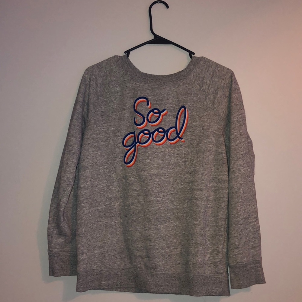 Grey Old Navy sweater
